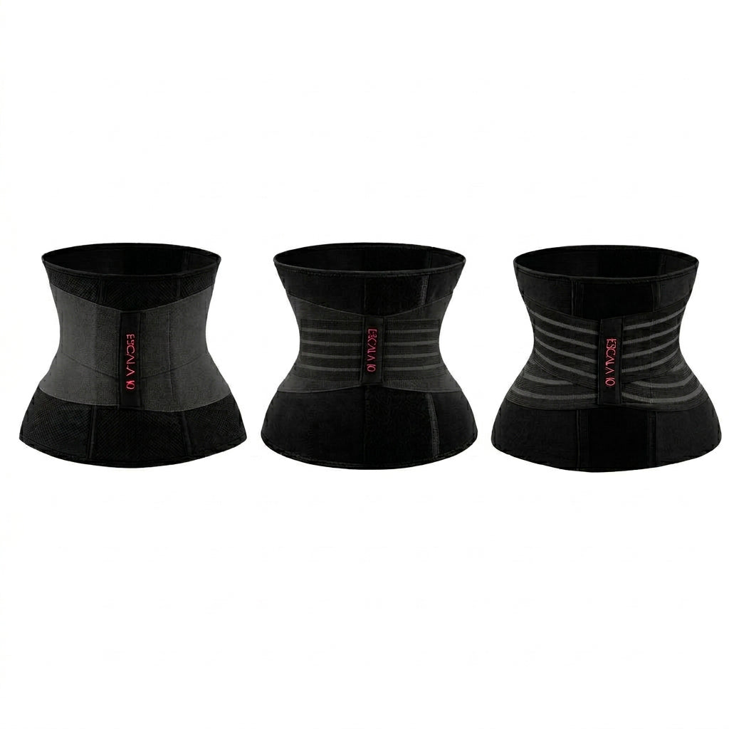 Faja de Compresión E10 — Core Black Dama · Compresión 3