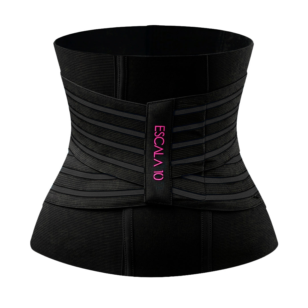 Faja de Compresión E10 — Core Black Dama · Compresión 3